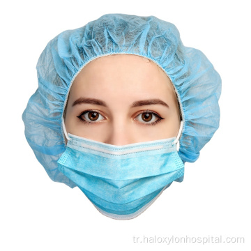 Tıbbi Prosedür Tek Kullanımlık Cerrahi Maske Yüz Maskeleri